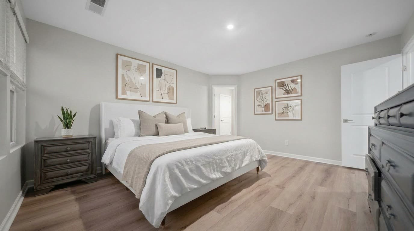 Primary bedroom at 138 Millbrook Drive